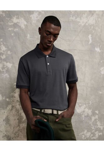 Polo Para Hombre Cuello Tejido Sin Bolsillo Color Verde Oscuro Marca Patprimo #44112585 Patprimo