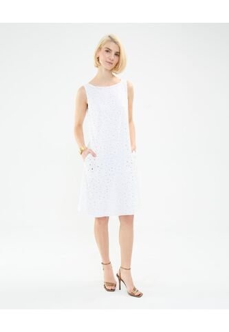 Vestido Para Mujer M/Sisa Medio Color Blanco Marca Patprimo #30171016 Patprimo