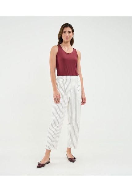 Pantalón Para Mujer Moda Color Blanco Marca Patprimo #30072004