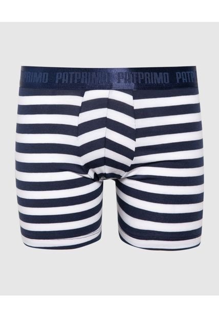 Pantaloncillo Infantil Niño Boxer Filete Medio Color Azul Marca Patprimo #66000112