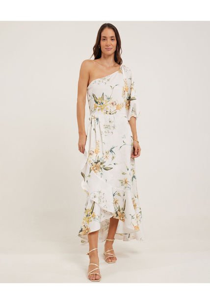 Vestido Para Mujer Manga 3/4 Color Crudo Marca Patprimo #30170920