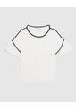 Blusa De Manga Acampanada   Para Mujer Blanco Patprimo de Patprimo