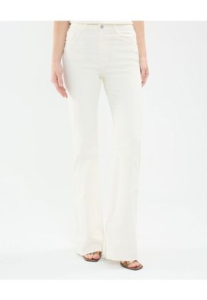 Jean Para Mujer Flare Color Beige Marca Patprimo #30160435