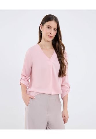 Blusa Para Mujer Manga 3/4 Color Rosa Marca Patprimo #30123571 Patprimo