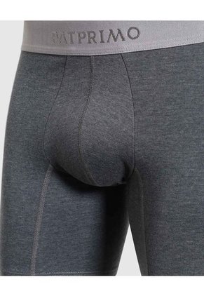 Boxer X1 Para Hombre Fleat Seamer Medio Color Gris Marca Patprimo #44000509
