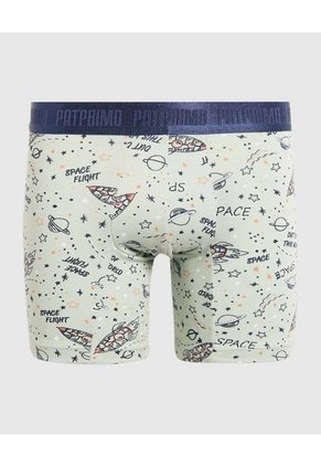Pantaloncillo Infantil Niño Boxer Filete Medio Color Negro Marca Patprimo #63000070