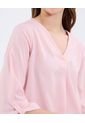 Blusa Para Mujer Manga 3/4 Color Rosa Marca Patprimo #30123571 de Patprimo