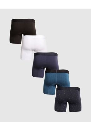 Pack X 5 Boxer  Medio En Algodón X5 Para Hombre Surtido Patprimo