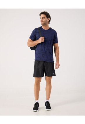 Camiseta Texturizada   Para Hombre Azul Patprimo