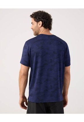 Camiseta Texturizada   Para Hombre Azul Patprimo