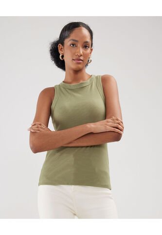 Camiseta Para Mujer Manga Sisa Color Verde  Marca Patprimo #30093569 Patprimo