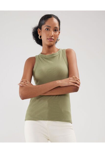 Camiseta Para Mujer Manga Sisa Color Verde  Marca Patprimo #30093569