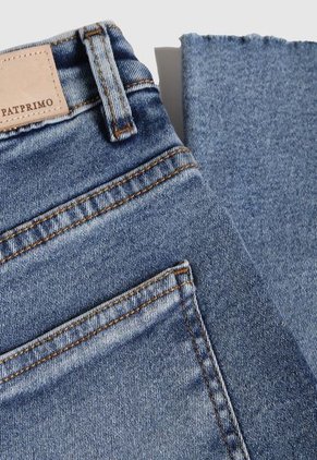 Jean Para Mujer Straight Color Azul  Marca Patprimo #30160355