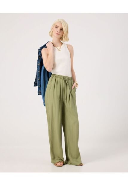 Pantalón Para Mujer Moda Color Verde Marca Patprimo #30072040