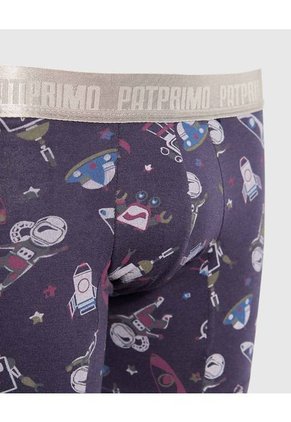 Pantaloncillo Infantil Niño Boxer Filete Medio Color Negro Marca Patprimo #63000070