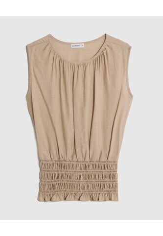 Blusa  Para Mujer Manga Sisa Color Café Marca Patprimo #30123640 Patprimo