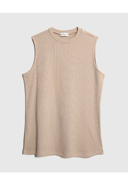 Camiseta Para Mujer Manga Sisa Cuello Tortuga Color Café Marca Patprimo #14091445
