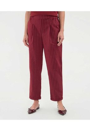 Pantalón Para Mujer Moda Color Vino Marca Patprimo #30072004