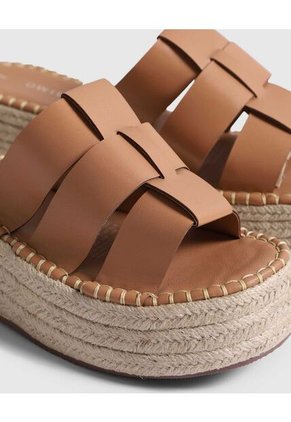 Sandalias Para Mujer Sandalia Plataforma Color Café Marca Patprimo #30690095