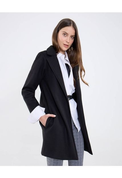Chaqueta Para Mujer Abrigo Color Negro Marca Patprimo #30080587