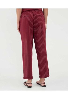 Pantalón Para Mujer Moda Color Vino Marca Patprimo #30072004