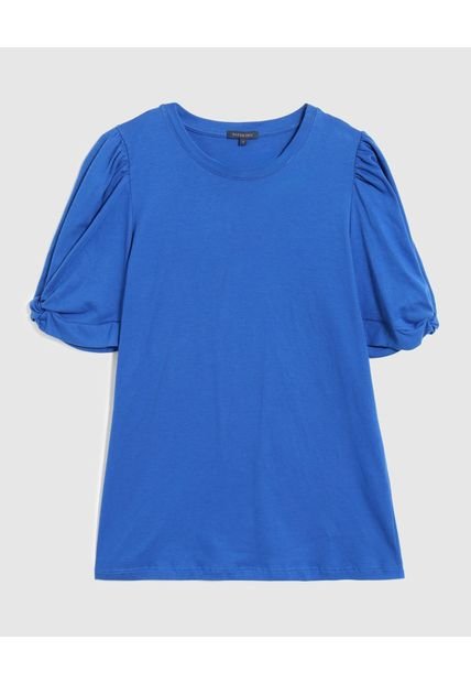 Camiseta Para Mujer Manga Corta Color Azul Marca Patprimo #30093410