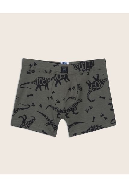Pantaloncillo Infantil Niño Boxer Filete Color Verde Marca Patprimo #66000096