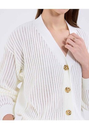 Saco Para Mujer Cardigan Color Blanco Marca Patprimo #30330663