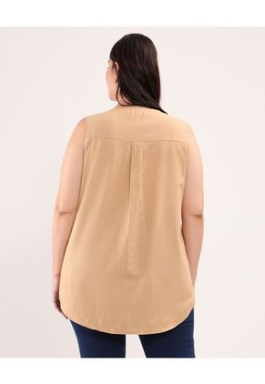 Blusa Para Mujer Manga Sisa Color Café  Marca Patprimo #14121334