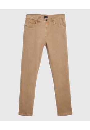 Jean Para Hombre Slim Color Café Claro Marca Patprimo #44160346