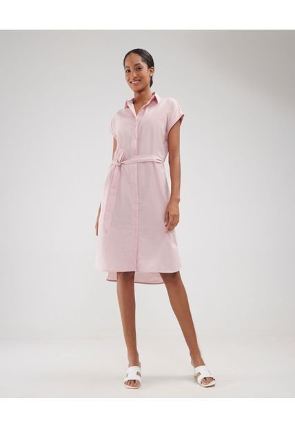 Vestido Para Mujer Manga Corta Color Rosa Marca Patprimo #30170982