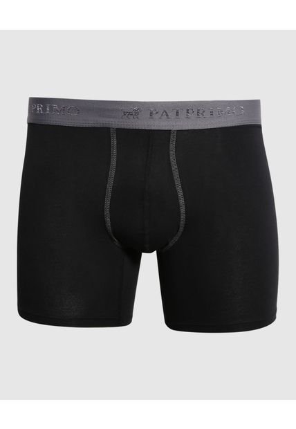 Boxer Para Hombre Fleat Seamer Medio Color Negro Marca Patprimo #44000090