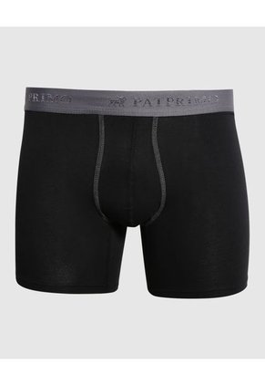 Boxer X1 Para Hombre Fleat Seamer Medio Color Negro Marca Patprimo #44000090