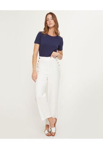 Pantalón Para Mujer  Color Crudo Marca Patprimo #30071800 Patprimo