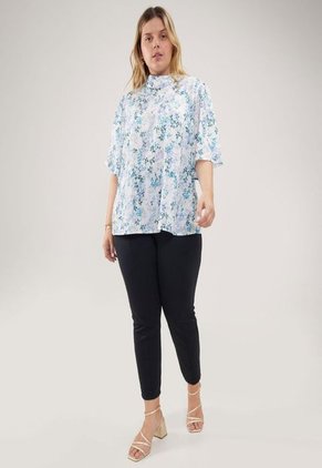 Blusa Para Mujer Manga Corta Color Blanco Marca Patprimo #14121341