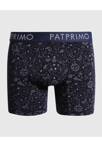 Boxer Para Niño Filete Medio Color Azul  Marca Patprimo #63000061 Patprimo