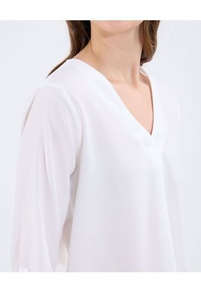 Blusa Para Mujer Manga 3/4 Color Blanco Marca Patprimo #30123571