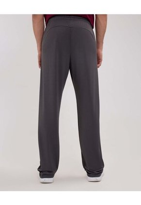 Pantalon Punto Con Cortes En Contraste  Para Hombre Gris Patprimo