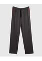 Pantalon Punto Con Cortes En Contraste  Para Hombre Gris Patprimo de Patprimo