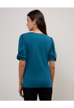 Camiseta Para Mujer Manga Corta Color Verde  Marca Patprimo #30093463