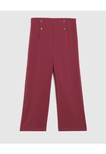 Pantalón Para Mujer Moda Color Vino Marca Patprimo #14070727