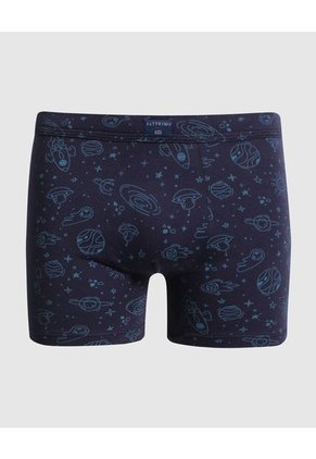 Pantaloncillo Infantil Niño Boxer Filete Medio Color Azul Marca Patprimo #66000116