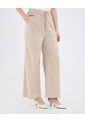 Pantalón Para Mujer Multiusos Plano Color Beige Marca Patprimo #30072002 de Patprimo