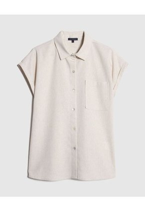 Camisa Para Mujer M/Corta Patprimo En Color Avena #30010618