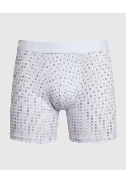 Boxer X1 Para Hombre Fleat Seamer Medio Color Blanco Marca Patprimo #44000522