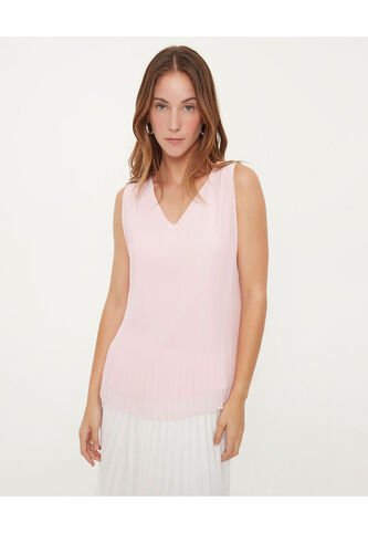 Blusa Para Mujer Manga Sisa Color Rosado Marca Patprimo #30123162 Patprimo