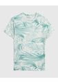 Camiseta Con Estampado   Para Mujer Azul Patprimo de Patprimo