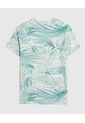 Camiseta Con Estampado   Para Mujer Azul Patprimo de Patprimo
