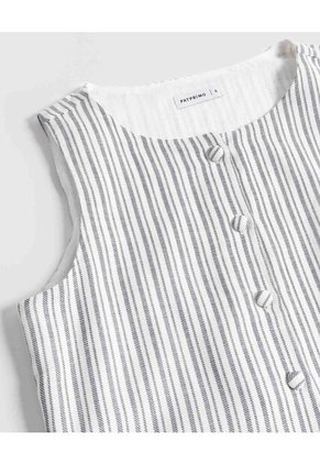 Blusa  Para Mujer Manga Sisa Color Crema Marca Patprimo #30127885