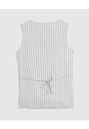 Blusa  Para Mujer Manga Sisa Color Crema Marca Patprimo #30127885